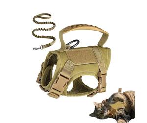 Cat Harness - 24-54cm Adjustable Anti Escape Vest Style | Breathable Outdoor Walking Lèash For Small Medium Cats | Reflective Escape Proof Harness For Kitten Pet | Check Lead Carrier 2026
