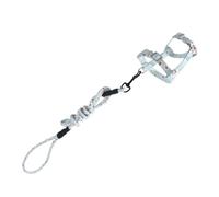 Cat Harness Adjustable Chest and Neck Circumference for Walking | Cotton Rope and Cloth Construction, Flower Pattern Design, Suitable for Home Use and Outdoor Walking