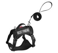 Cat Harness, Adjustable Escape Proof Safety Harness for Cats with Lightweight Collar, Reflective Escape Proof Training Collar for Pets Medium and Large -