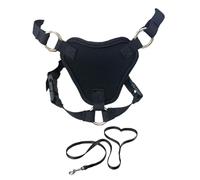 Cat Harness And Lead Set For Walking Escape Proof Cat Harness, Kitten And Leash Lightweight Adjustable Vest Harnesses For Cats Dogs Black Kitten and Lead Set