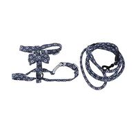 Cat Harness and Leash for Walking Japanese Style with Bowknot Cat Harness Adjustable Soft Leash for Outdoor Safety (M)