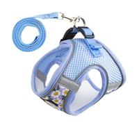 Cat Harness and Leash - Vest Harnesses | Escape Proof Harness with Breathable Kitten | Wear-resistant Vest Harness for Kitten with Reflective Strips | De Strap