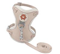 Cat Harness and Set - Escape Proof Adjustable Cat Harness, Comfortable Soft Lightweight, Stylish Outdoor WalkingHarness, Secure Padded Traction Gear for Travel, Training, Daily Use