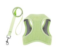Cat Harness for Walking - Durable Escape Proof Mesh Cat Harness | Reflective and Jacket, Lightweight Outdoor Harness for All Size Cats, Ensure Safety and Comfort During Walks and Adventures