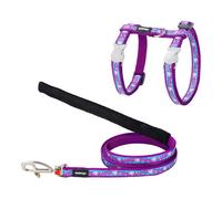 Cat Harness Red Dingo Style Purple Blue Unicorn Strap