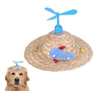 Cat Hats - Creative Dog Sun Hat with Propellers, Handmade Mexican Party Photography Propellers, Adjustable Puppy Sun Caps Funny for Summer Days