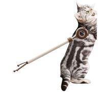 Cat Head Scratcher Double Sided Teasing Stick