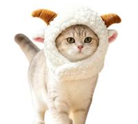 Cat Headwear Comfortable Cute Washable Breathable | Puppy Cat Winter Costume Hats for Christmas Halloween Party Festival Carnival Outdoor Indoor Home