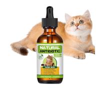 Cat Health Supplement, 60ml Chicken Flavored Nutritional Liquid, Kitten and Cat Immune Support, Pet Wellness Accessory, Dietary Tool Practical Design, Feline Care Gear for Itching Relief Travel Daily