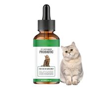 Cat Health Supplements | 60 ml Digestive Feeding Drops for Cats - Daily Diet Improver Support | for Food Water Treats Milk Home Cats Daily Care