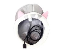 Cat Heated Bed - USB Electric Pet Blanket, 9W USB Heated Cave with Overheat Protection | Removable Heater for Dog Kennel, Washable Cat Bed for