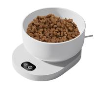 Cat Heated Water Bowl, Heated Pet Bowl | Ceramic Pet Heat Insulation Bowl,Pet Winter Heated Drinker with ACQ