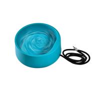 Cat Heating Water Bowl - Hook Up Hot Dish | Heated Water Dish | Outdoor Farm, Stable Kennel, Cattle, Chickens, Birds, Poultry, Horses, Chicken Coop, , Chicken in Winter