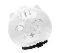 Cat Helmet for Grooming, Transparent Muzzle for Prevent Biting, Adjustable Kitten Astronaut Helmet, Cat Hood Face for Bathing, Breathable Holes