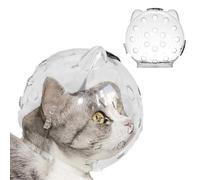 Cat Helmets for Grooming Anti Bite Breathable Cat Astronaut Helmet Grooming