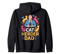 Cat Herding Champion Professional Cat Herder Zip Hoodie