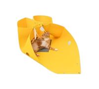 Cat Hideaway Nest, Kitten Tunnel Bed, Pet Enrichment Toys 35x35x5cm/13.78x13.78x1.97 Inches Detachable Design/Interactive & Fun For Your Moving Adventures And Spontaneous Travels