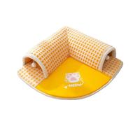 Cat Hiding Tunnel - Cosy Cat Bed with Integrated Tunnel, 2-in-1 Soft Cat Nest Cave, Functional, Non-Slip Cat Cave, Machine Washable Cat Playhouse, Spacious Cat Tunnel