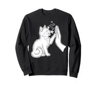Cat High Five Love Cute Cat Lover Sweatshirt