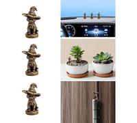 Cat Hinge Head, Decorative Toppers - Vintage Door Hinge Magnets, 2024 Bronzed Cat Gargoyles, Home Decoration (Magic Cat 3)