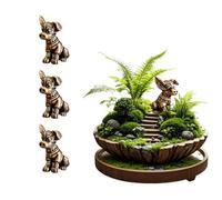 Cat Hinge Head, Decorative Toppers - Vintage Door Hinge Magnets, 2024 Bronzed Cat Gargoyles, Home Decoration (Puppy 4)