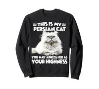 Cat holder cat accessories funny cats Persian cat Sweatshirt