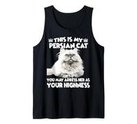 Cat Holder cat Accessories Funny Cats Persian cat Tank Top