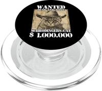 Cat holder cat accessories funny cats Schrödinger's cat PopSockets PopGrip for MagSafe