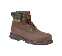 Cat Holton Sb, Men SRC Work Boots, Brown (Dark Brown), 10 UK (44 EU)