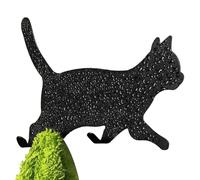 Cat Hooks for Wall | Walking Cat Coat Hook,Wall Mount Adhesive Walking Animal Towel Scarf Coat Key Holder for Living Room Home Bathroom Kitchen Door