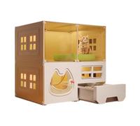 Cat House 2- Tier Pet Lounge With Toilet