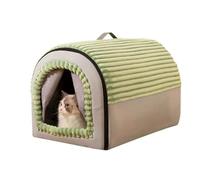Cat House and Dog Bed 2-in-1, Foldable Washable Dome Type Pet Bed for Small to Large Dogs and Cats, Ideal for Autumn and Winter Use