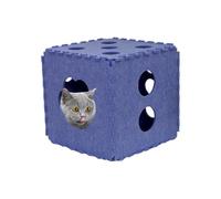 Cat House - Cave for Cat Bed, Soft Spliced Nest | Cat Bed Nest Felt Puzzle Shape Indoor Foldable Cat Cube Washable Hideout for Cat, Homes and Condos