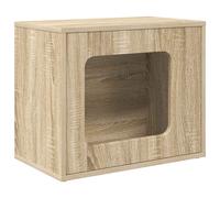 Cat House Engineered Wood Pet Furniture Indoor Space Modern Home vidaXL