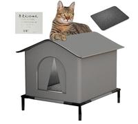 Cat House for Outside Foldable Insulated Thermal Insulation