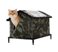 Cat House For Outside - Outdoor Cat Shelter, Foldable Pet Tent Dog Bed | Warming Weatherproof Tent | For Winter Pet Puppy Kitten Indoor Outdoor Garden Backyard Patio Balcony Yard Hallway