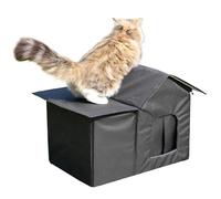 Cat House for Winter | Pet Hideaway with Removable Lining | Warm Pet Cave for Outdoor,for Garden Patio Porch Balcony Garages Indoor Home Dog Bunny Kitten