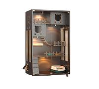 Cat House Full View Cat Villa Luxury Indoor House Large Cage Transform Your Pet’s Living Space