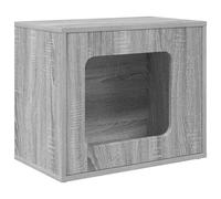Cat House Grey Sonoma 51 x 30 x 42.5 cm Engineered Wood