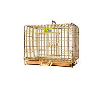 Cat House Indoor Cats Small Dog Cave Bed Wooden Cages for Little Pets with Door and Windows Detachable wooden cat house,outside log cabin indoor house (Color : B,Size : L)