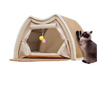Cat House | Kitten House with Sisal Scratching Board,Kitten Scratcher Tent - for Home Living Room Bedroom Pet Room Winter Floor