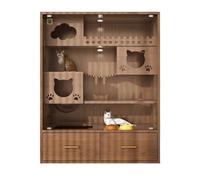 Cat House Luxury Cat Villa Indoor House Large Cage Stunning Panoramic