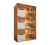 Cat House Luxury Cat Villa Indoor House Large Cage Stunning Panoramic