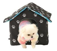 Cat House Outdoor - Oxford Cloth Stray Cats Shelter | Foldable Warm Pet Cave | Large Warm Waterproof Cat Condo | Pet Kennel | Cat Houses for Outdoor Cats and Dog