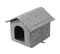 Cat House Outdoors - Waterproof Weatherproof Cat Cave | Pet Outdoor Villa, Warm Pet House Outdoor Dog Cave With Removable Cushion,Shelter Collápsible & Foldable.