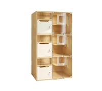 Cat House Panoramic Luxury Cat Villa Large Indoor House Cage Stylish Spacious and Cozy Experience