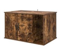 Cat House Smoked Oak 85 x 55 x 50 cm Engineered Wood