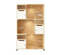 Cat House Stylish Cat Villa Premium Panorama Cabinet Large Indoor Cage Create a Luxurious Home