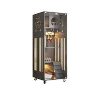 Cat House Stylish Cat Villa Premium Panorama Cabinet Large Indoor Cage Create a Luxurious Home