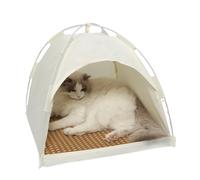 Cat House Tent - Insulated Outdoor Shelter, Breathable Pet Tent | Multipurpose Portable Removable Shelter, Cozy Weatherproof Design With User Friendly Features For Puppies Kittens Small Animals